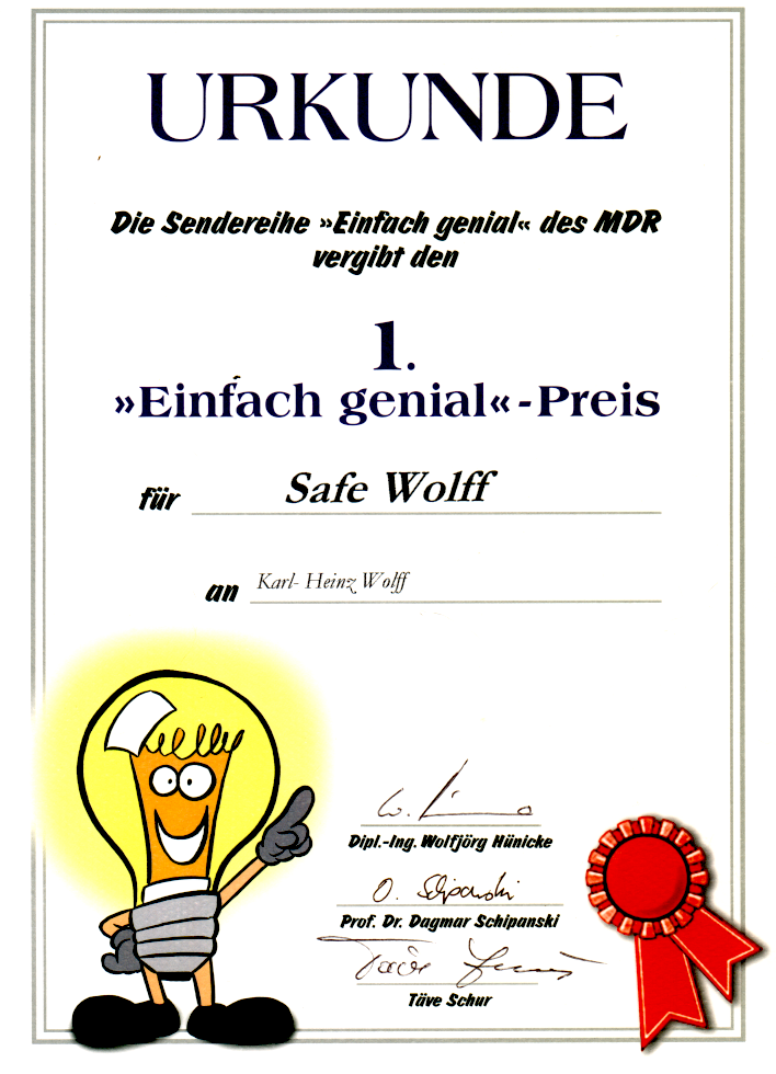safewolff_einfach_genial_urkunde